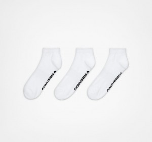 Converse 3-Pack Made For Chuck High Socks Hvide | 59263PNLE