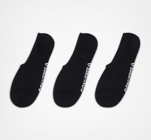 Converse 3-Pack Wordmark Ultra-Low Liner Socks Sort | 39152TGNS