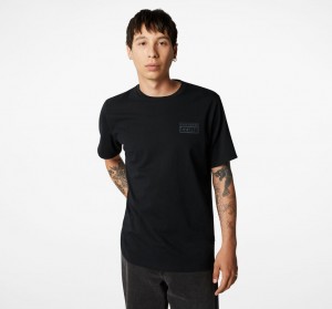 Converse CONS Grafisk T-Shirt Sort | 61380YTBA