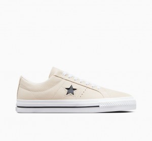 Converse CONS One Star Pro Hvide Sort | 29473SCZU