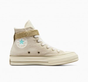 Converse Chuck 70 Cat Inspired Hvide | 42675ZJPK