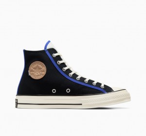 Converse Chuck 70 Sort Blå | 03894HJPU