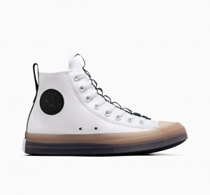 Converse Chuck Taylor All Star CX Explore Hvide Sort Sølv | 53174OITL