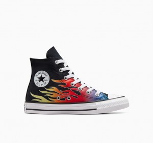 Converse Chuck Taylor All Star Cars Sort Sort Hvide | 91647PLBF