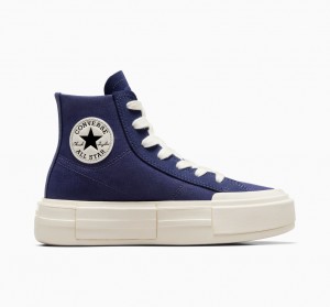 Converse Chuck Taylor All Star Cruise Blå Sort | 02391ULYB