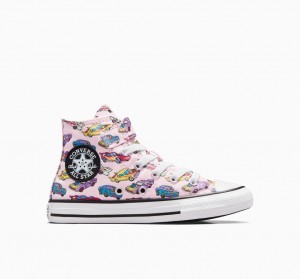 Converse Chuck Taylor All Star Easy-On Cars Lyserød Lyserød | 81367UCYA