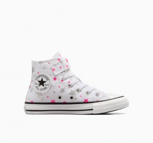 Converse Chuck Taylor All Star Easy On Sparkle Hvide Lyserød Hvide | 30912MHNF