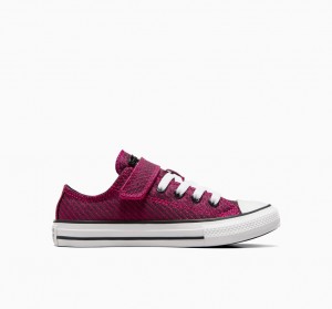 Converse Chuck Taylor All Star Easy On Sparkle Lyserød Hvide Sort | 03589JFTD