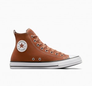 Converse Chuck Taylor All Star Læder Hvide | 35064TMJX