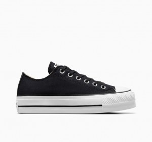 Converse Chuck Taylor All Star Lift Platform Sort Hvide Hvide | 62481LMRQ