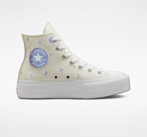 Converse Chuck Taylor All Star Lift Platform Celestial Lilla | 84702LUZF