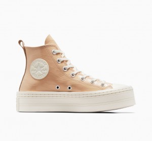 Converse Chuck Taylor All Star Modern Lift Platform Embossed Epic Dune / Epic Dune / Egret | 71306GYST