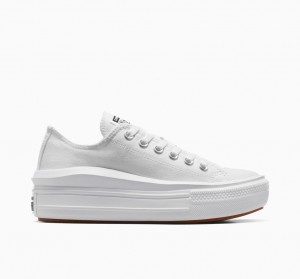 Converse Chuck Taylor All Star Move Platform Hvide Hvide Hvide | 37082IUZF