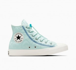 Converse Chuck Taylor All Star Quiltet Blå Blå | 95827QCYJ