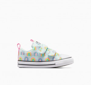 Converse Chuck Taylor All Star Rave Easy-On Rainbows Blå Lyserød | 26581DEYL