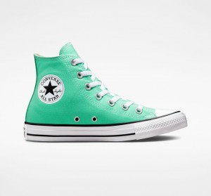 Converse Chuck Taylor All Star Seasonal Color Hvide Sort | 38741ZKWP