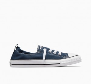 Converse Chuck Taylor All Star Shoreline Slip Mørkeblå | 92150WUBA