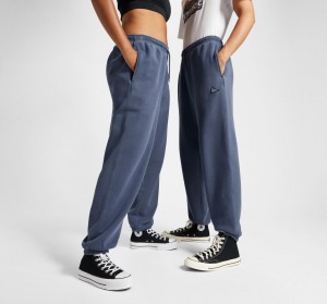 Converse Converse Go-To Sneaker Patch Loose-Fit Sweatpants Blå | 19608XETF