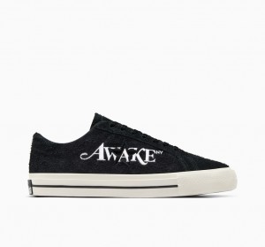 Converse Converse x Awake NY One Star Pro Sort Hvide | 90854ANJG