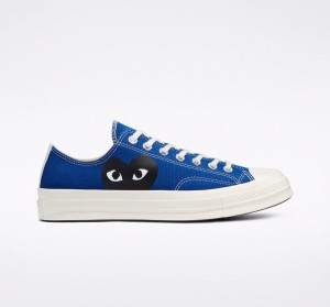 Converse Converse x Comme des Garçons PLAY Chuck 70 Blå Sort | 89716WVIB