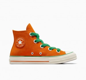 Converse Converse x Wonka Chuck 70 Oompa Loompa Orange Grøn | 40392NTUW