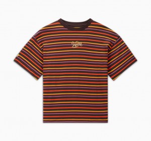 Converse Converse x Wonka Stribet T-Shirt Wonka Stripe | 06928IXBZ