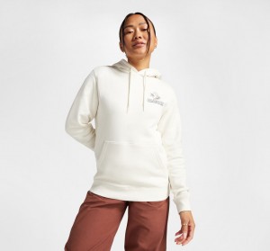 Converse Outdoors Grafisk Hoodie Egret | 63478NMUL