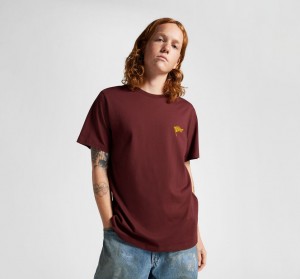 Converse Retro Flag T-Shirt Cherry Daze | 19360WSZF