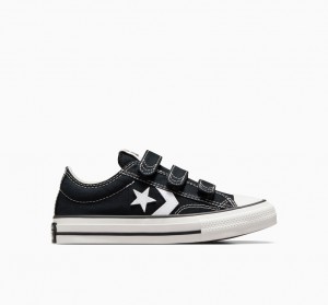 Converse Star Player 76 Easy-On Sort Hvide | 09568CMBJ