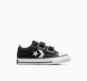 Converse Star Player 76 Easy-On Sort Hvide | 64079VANH