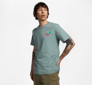 Converse Tropical Drink T-Shirt Grå | 36972SFCD