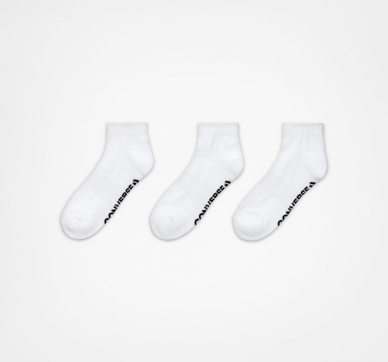 Converse 3-Pack Made For Chuck High Socks Hvide | 58694QFCH