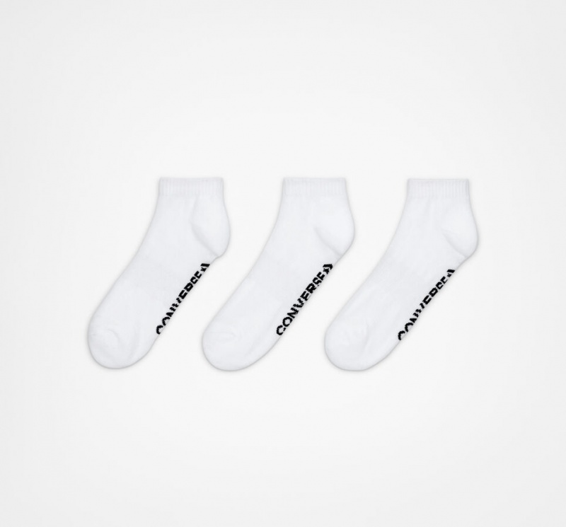 Converse 3-Pack Made For Chuck High Socks Hvide | 61547UVMP