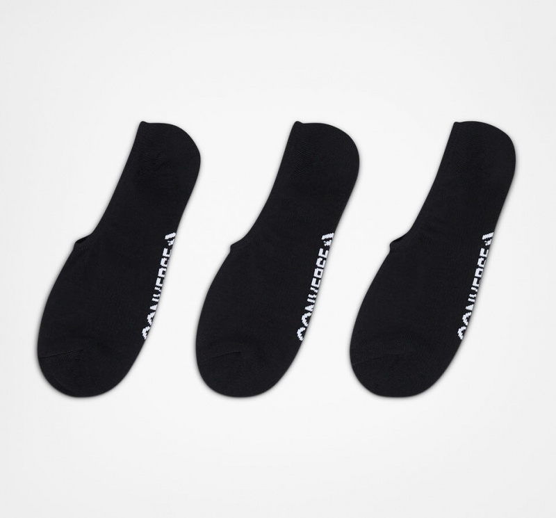 Converse 3-Pack Wordmark Ultra-Low Liner Socks Sort | 91736FCUZ