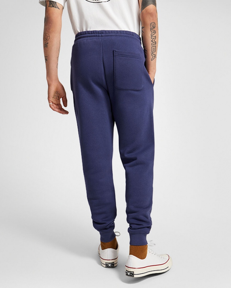 Converse All Star Vinter Grafisk Sweatpant Blå | 75698USXT