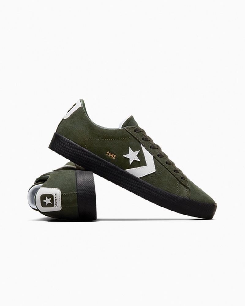 Converse CONS PL Vulc Pro Ruskind Grøn Hvide Sort | 01862JNDB