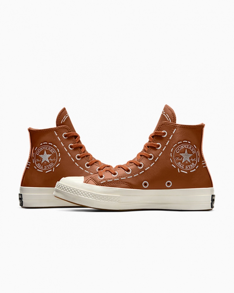 Converse Chuck 70 Bold Stitch Tawny Owl / Tawny Owl / Egret | 29165WUTA