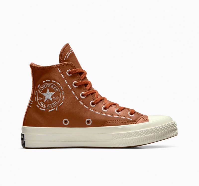 Converse Chuck 70 Bold Stitch Tawny Owl / Tawny Owl / Egret | 29165WUTA