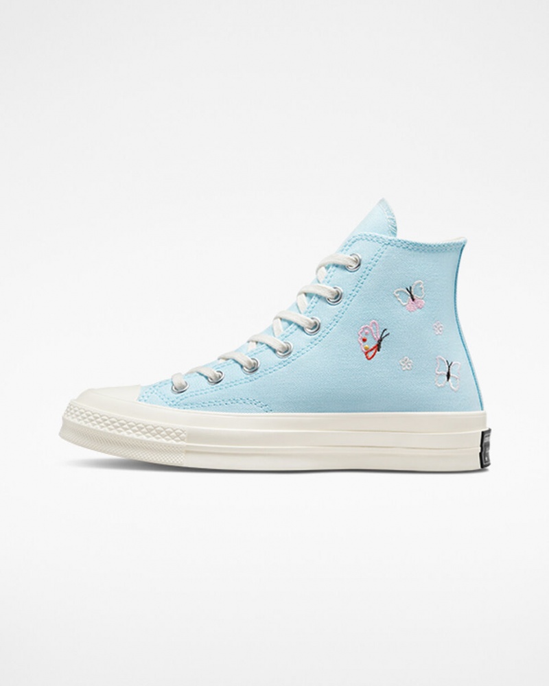 Converse Chuck 70 Butterfly Wings Blå Sort | 10476LMKH