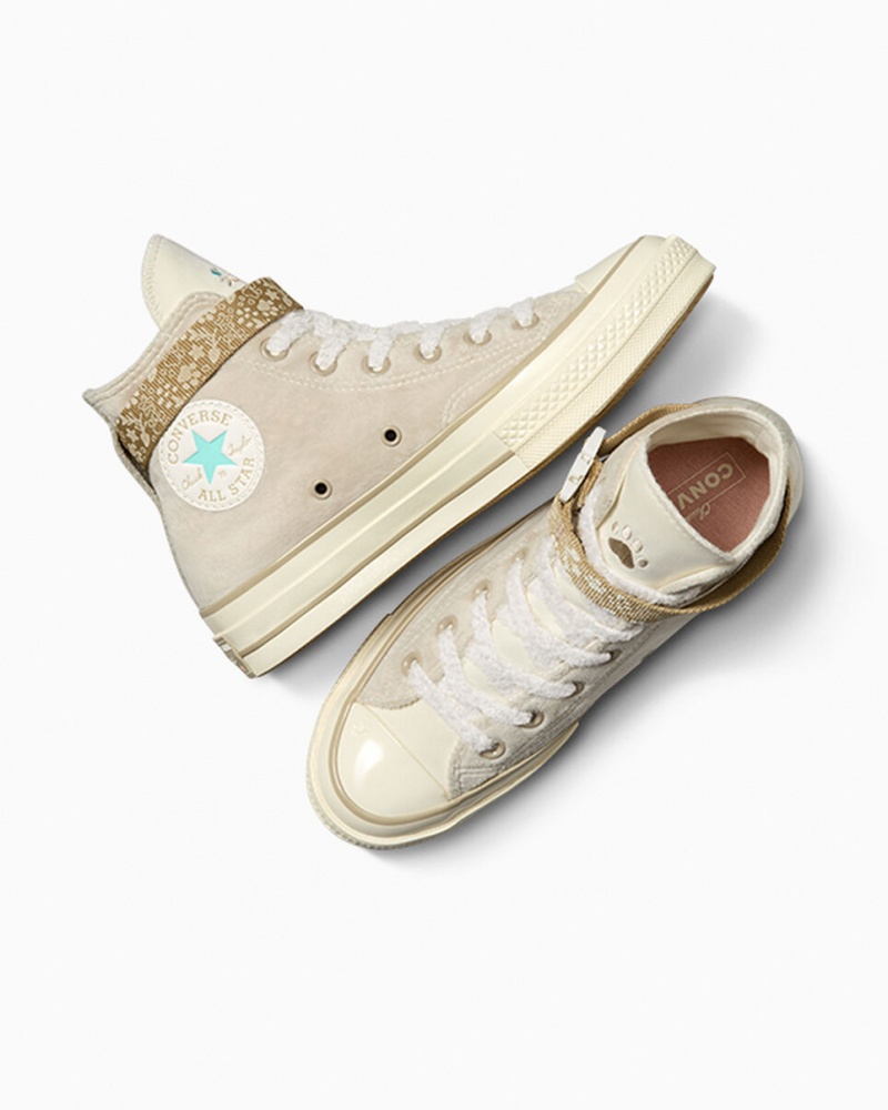 Converse Chuck 70 Cat Inspired Hvide | 42675ZJPK