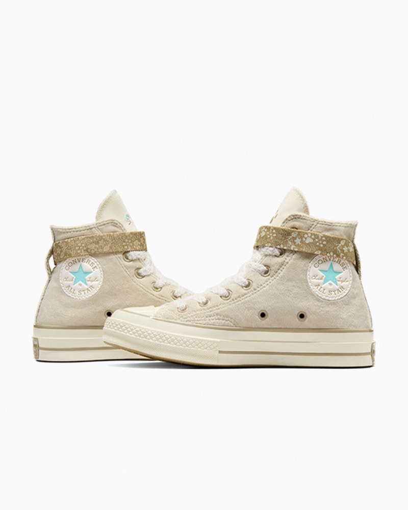 Converse Chuck 70 Cat Inspired Hvide | 42675ZJPK