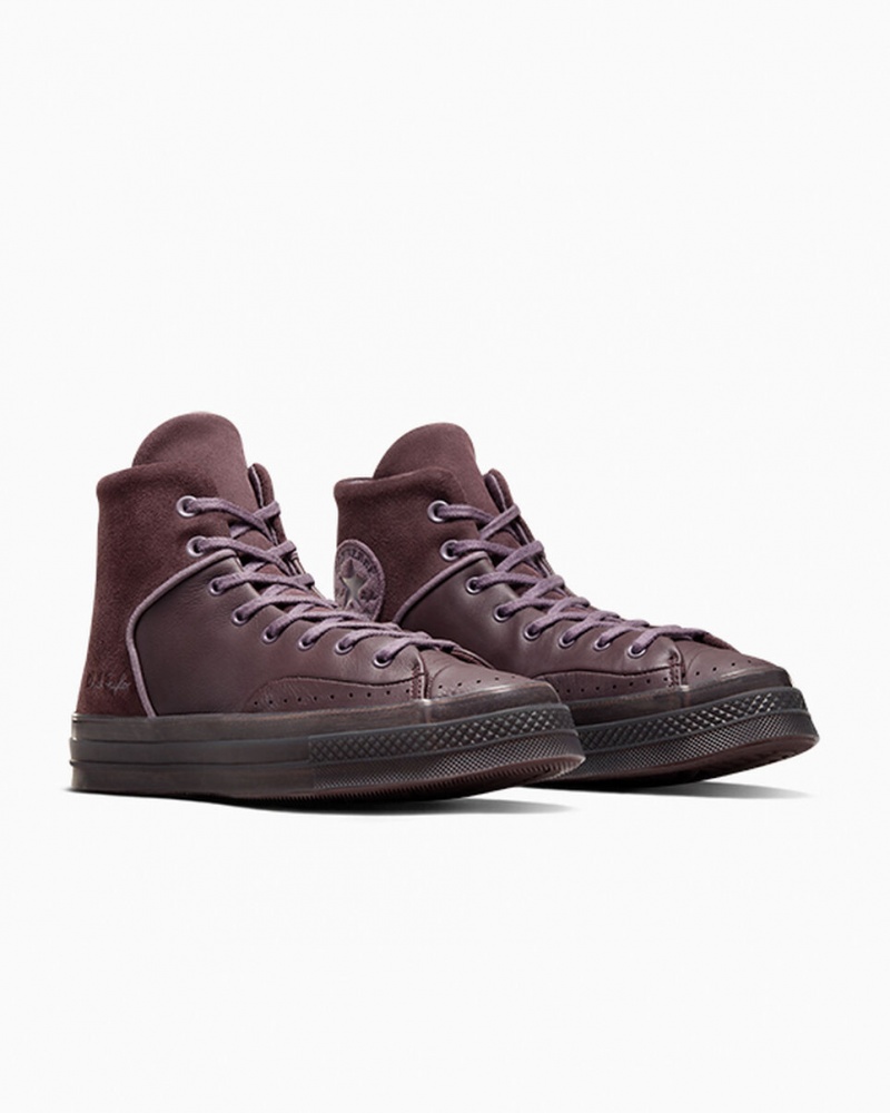 Converse Chuck 70 Marquis Læder Grå | 47156LHSR