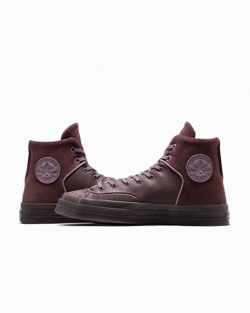 Converse Chuck 70 Marquis Læder Grå | 47156LHSR