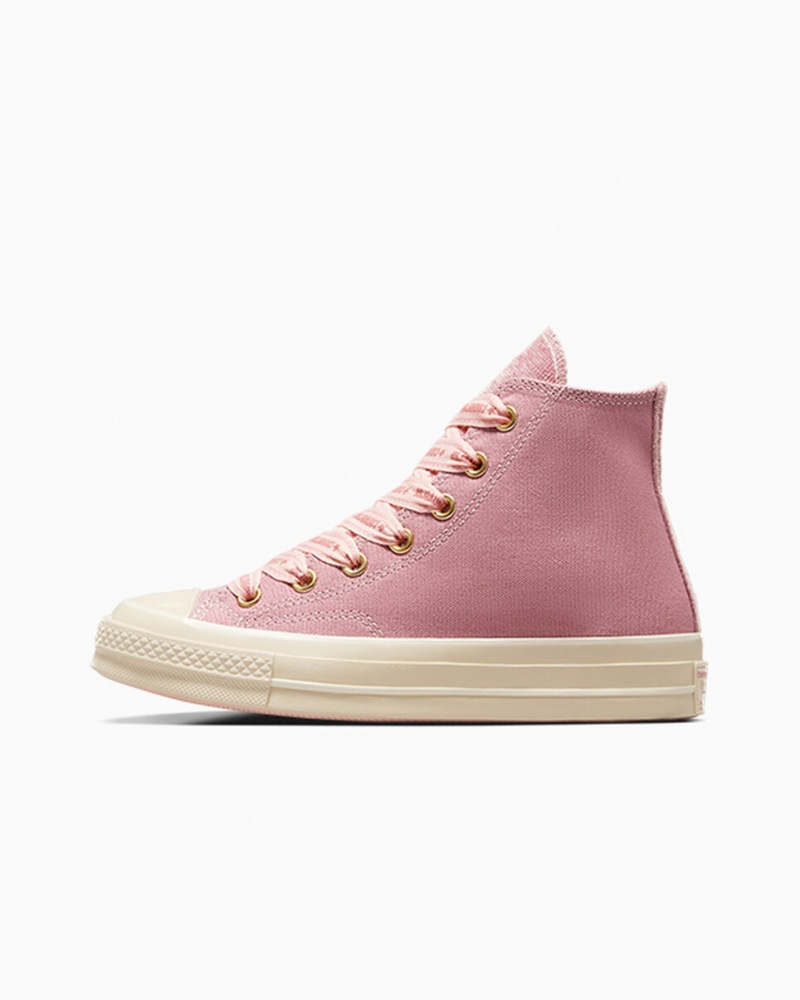 Converse Chuck 70 Ribbon Laces Lyserød | 91830TKQE