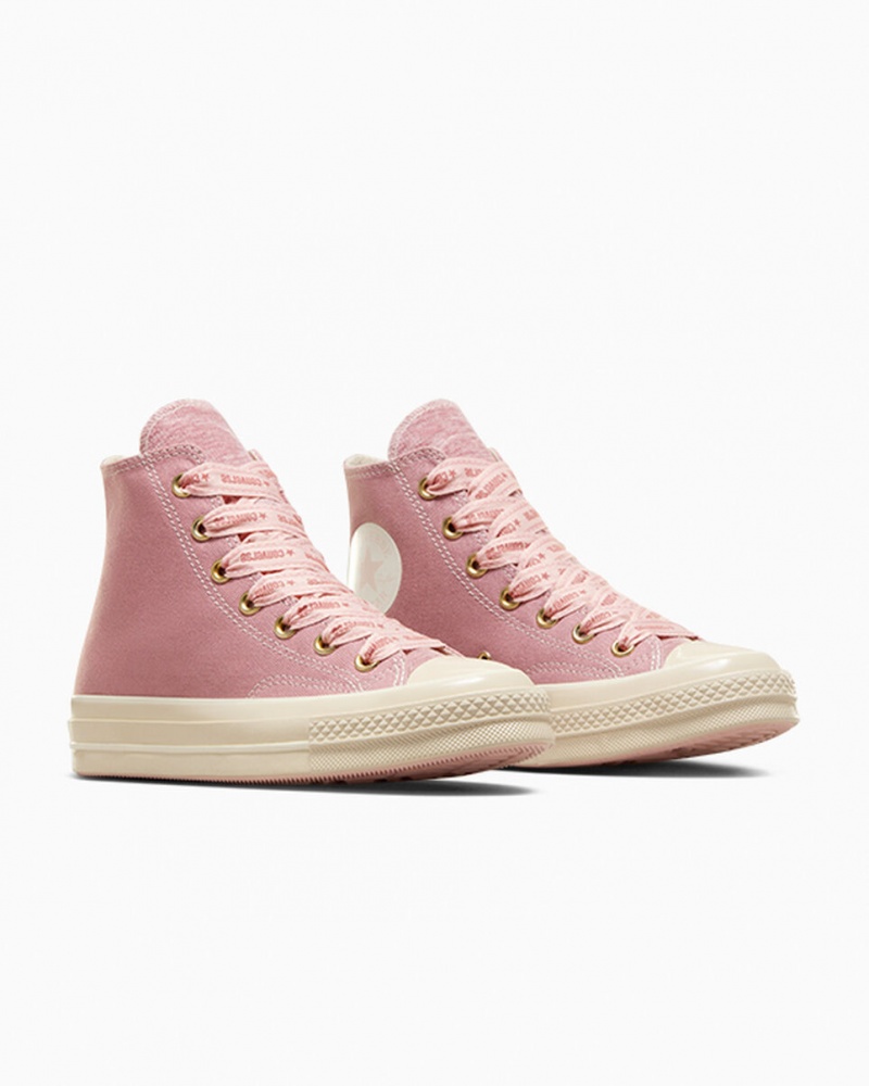 Converse Chuck 70 Ribbon Laces Lyserød | 91830TKQE