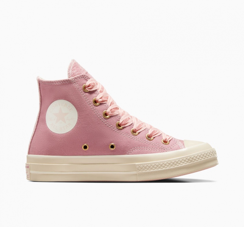 Converse Chuck 70 Ribbon Laces Lyserød | 91830TKQE