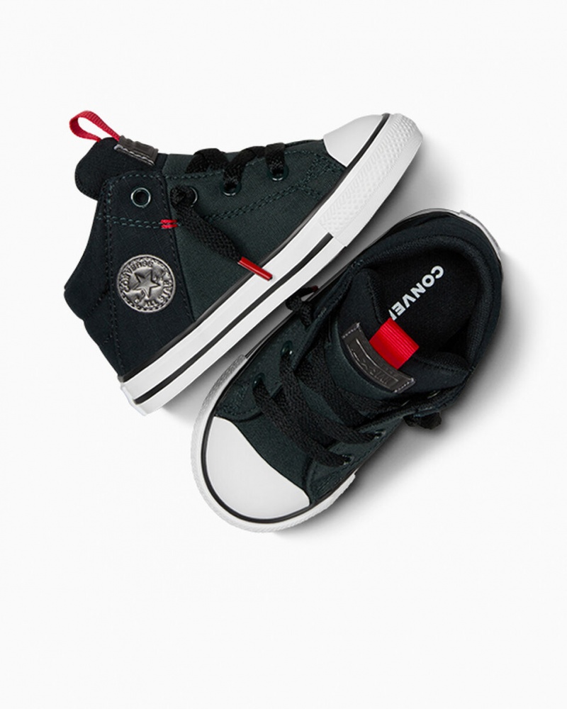 Converse Chuck Taylor All Star Axel Grøn Sort Hvide | 50843XHGT