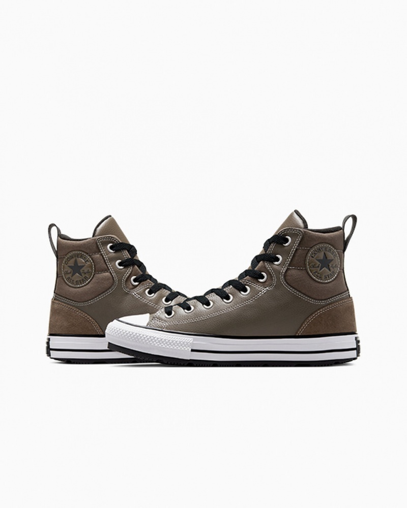 Converse Chuck Taylor All Star Berkshire Boot Sort Hvide | 31289VMLH