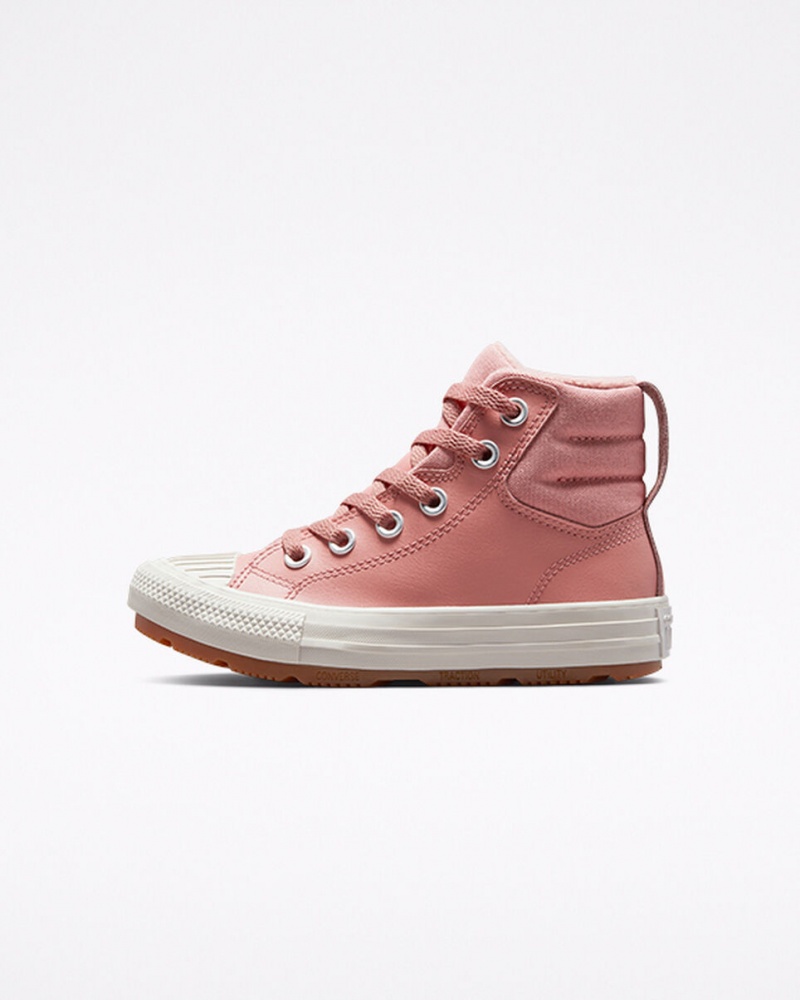 Converse Chuck Taylor All Star Berkshire Boot Læder Lyserød Lyserød | 54378KXYB