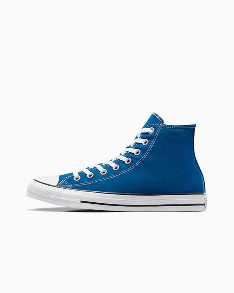 Converse Chuck Taylor All Star Blå Hvide Hvide | 83567UFNO